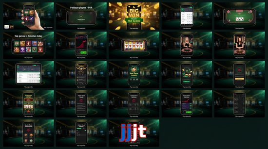 Main screen of Jjjt bet page for PK players