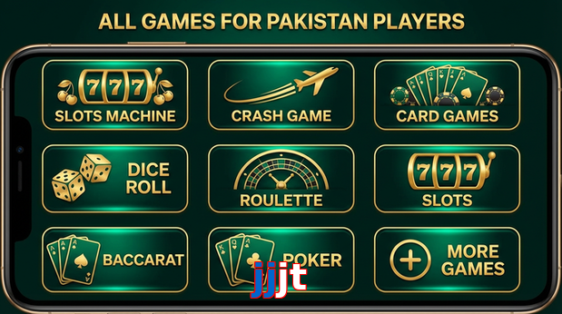 Main screen of Jjjt games page for PK players