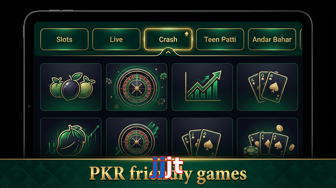 Game list for Jjjt games section